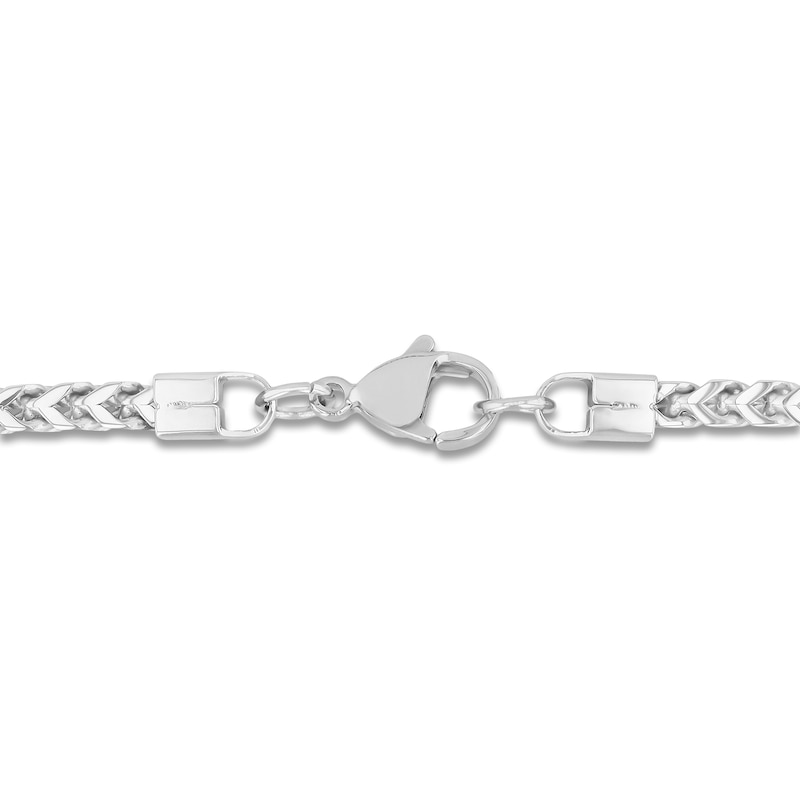 Main Image 3 of Franco Chain Necklace 3mm Stainless Steel 24&quot;