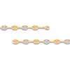 Thumbnail Image 2 of Men's Diamond Mariner Link Bracelet 1/3 ct tw 10K Yellow Gold 8.5&quot;