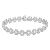 Thumbnail Image 1 of Unspoken Diamond Link Bracelet 3 ct tw 14K White Gold 7&quot;