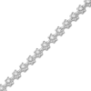 Thumbnail Image 3 of Unspoken Diamond Link Bracelet 3 ct tw 14K White Gold 7&quot;