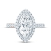 Thumbnail Image 4 of Pnina Tornai Marquise-Cut Lab-Grown Diamond Halo Engagement Ring 3 ct tw 14K White Gold