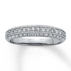 Thumbnail Image 0 of Previously Owned Diamond Anniversary Band 1/2 ct tw Round-cut 14K White Gold