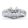 Thumbnail Image 1 of Previously Owned Diamond Ring Setting 1 ct tw Princess 14K White Gold