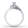 Thumbnail Image 2 of Previously Owned Diamond Bridal Setting 1/3 ct tw Round-cut 14K White Gold