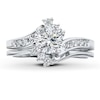 Thumbnail Image 3 of Previously Owned Diamond Bridal Setting 1/3 ct tw Round-cut 14K White Gold