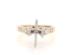 Thumbnail Image 1 of Previously Owned Diamond Engagement Ring Setting 1/2 ct tw 14K Yellow Gold