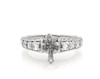 Thumbnail Image 0 of Previously Owned Diamond Engagement Ring Setting 1-1/8 ct tw 14K White Gold