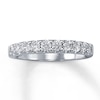 Thumbnail Image 0 of Previously Owned Wedding Band 1/2 ct tw Round-cut Diamonds 14K White Gold