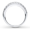 Thumbnail Image 1 of Previously Owned Wedding Band 1/2 ct tw Round-cut Diamonds 14K White Gold