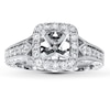 Thumbnail Image 0 of Previously Owned Diamond Ring Setting 1/2 ct tw 14K White Gold