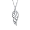 Thumbnail Image 1 of Previously Owned Diamond Necklace Sterling Silver