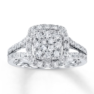 Previously Owned Ring 1/2 ct tw Diamonds 10K White Gold | Jared