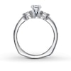 Thumbnail Image 2 of Previously Owned Diamond Ring Setting 1/2 ct tw Round 18K White Gold