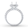 Thumbnail Image 1 of Previously Owned Diamond Ring Setting 5/8 ct tw Round-cut 14K White Gold
