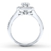 Thumbnail Image 2 of Previously Owned Diamond Ring Setting 1/2 ct tw Round-cut 14K White Gold