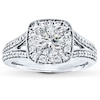 Thumbnail Image 3 of Previously Owned Diamond Ring Setting 1/2 ct tw Round-cut 14K White Gold