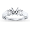 Thumbnail Image 0 of Previously Owned Diamond Ring Setting 1/2 ct tw Round-cut 14K White Gold