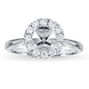 Thumbnail Image 1 of Previously Owned Diamond Ring Setting 1/2 ct tw Round-cut 14K White Gold