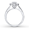 Thumbnail Image 2 of Previously Owned Diamond Ring Setting 1/2 ct tw Round-cut 14K White Gold