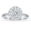 Thumbnail Image 3 of Previously Owned Diamond Ring Setting 1/2 ct tw Round-cut 14K White Gold