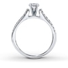 Thumbnail Image 2 of Previously Owned Scott Kay Ring Setting 1/10 ct tw Diamonds 14K White Gold