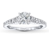 Thumbnail Image 3 of Previously Owned Scott Kay Ring Setting 1/10 ct tw Diamonds 14K White Gold