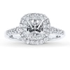 Thumbnail Image 0 of Previously Owned Diamond Ring Setting 1/2 ct tw Round-cut 14K White Gold