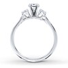 Thumbnail Image 2 of Previously Owned Diamond Ring Setting 1/4 ct tw Round-cut 14K White Gold