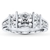 Thumbnail Image 1 of Previously Owned Diamond Ring Setting 3/4 ct tw Round-cut 14K White Gold