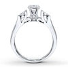 Thumbnail Image 2 of Previously Owned Diamond Ring Setting 3/4 ct tw Round-cut 14K White Gold