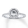 Thumbnail Image 0 of Previously Owned Diamond Ring Setting 1/3 ct tw Round-cut 14K White Gold