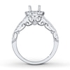 Thumbnail Image 1 of Previously Owned Diamond Ring Setting 1/3 ct tw Round-cut 14K White Gold
