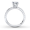 Thumbnail Image 2 of Previously Owned Diamond Ring Setting 3/8 ct tw Round-cut 14K White Gold