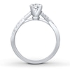 Thumbnail Image 2 of Previously Owned Diamond Ring Setting 1/4 ct tw Round-cut 14K White Gold