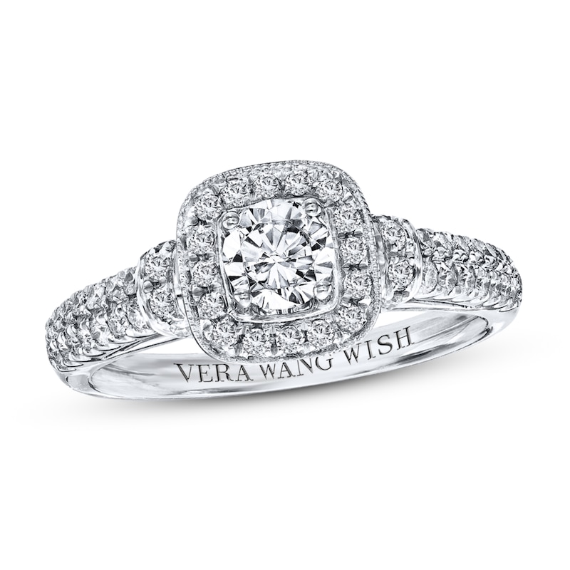 Previously Owned Vera Wang WISH 3/4 Carat tw Diamonds 14K White Gold Ring
