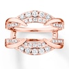 Thumbnail Image 1 of Previously Owned Diamond Enhancer Ring 5/8 ct tw Round-cut 14K Rose Gold