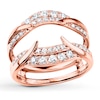 Thumbnail Image 4 of Previously Owned Diamond Enhancer Ring 5/8 ct tw Round-cut 14K Rose Gold