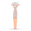 Thumbnail Image 3 of Previously Owned Diamond Promise Ring 3/8 ct tw Round 10K Rose Gold