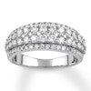 Thumbnail Image 1 of Previously Owned Diamond Anniversary Band 1 carat tw Round 14K White Gold