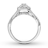 Thumbnail Image 1 of Previously Owned Diamond Promise Ring 1/2 carat tw Round 10K White Gold