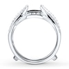 Thumbnail Image 2 of Previously Owned Diamond Enhancer Ring 1/2 ct tw Round-cut 14K White Gold