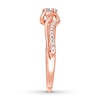 Thumbnail Image 3 of Previously Owned Ever Us Diamond Ring 1/3 ct tw 10K Rose Gold