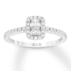 Thumbnail Image 1 of Previously Owned Ever Us Diamond Ring 3/8 ct tw 10K White Gold