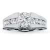 Thumbnail Image 2 of Previously Owned Diamond Ring Setting 3/4 ct tw Round 18K White Gold