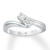 Thumbnail Image 1 of Previously Owned Ever Us Two-Stone Diamond Ring 1/3 carat tw 14K White Gold