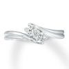 Thumbnail Image 4 of Previously Owned Ever Us Two-Stone Diamond Ring 1/3 carat tw 14K White Gold