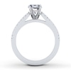 Thumbnail Image 1 of Previously Owned Diamond Ring Setting 1/3 carat tw Round 14K White Gold