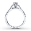 Thumbnail Image 1 of Previously Owned Diamond Bridal Setting 5/8 ct tw Round-cut 14K White Gold