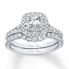 Thumbnail Image 1 of Previously Owned Neil Lane Bridal Set 1-1/3 ct tw Diamonds 14K White Gold