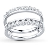 Thumbnail Image 1 of Previously Owned Diamond Enhancer Ring 1 carat tw Round-cut 14K White Gold